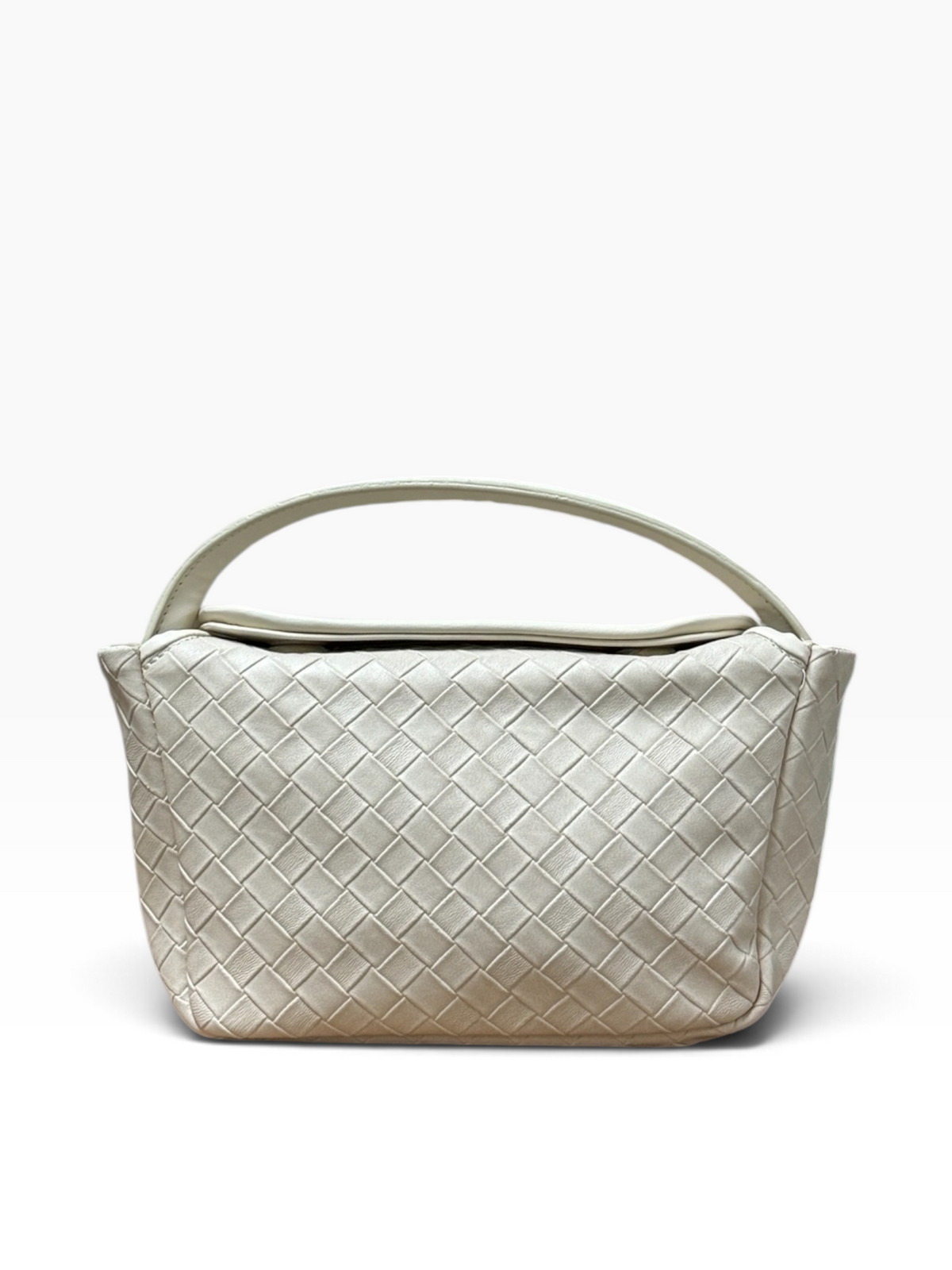 Bottega Veneta - Mini Wallace Cream