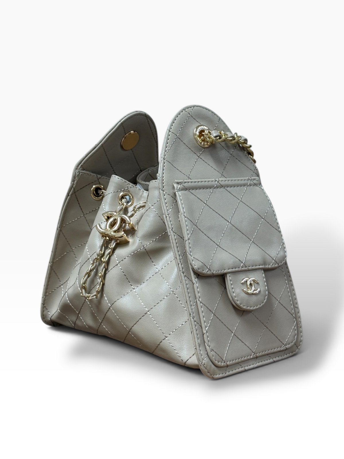 Chanel - Small 25 Hobo Beige