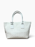 Bottega Veneta - Cabat Small Tote Bag White