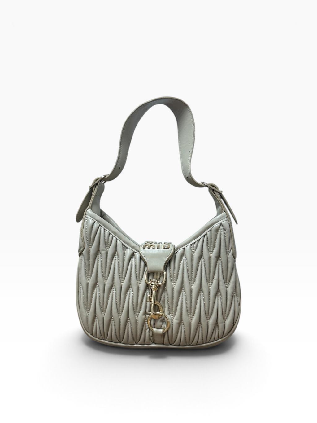 Miu Miu - Matelassé Beige