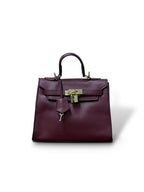 Hermes - Kelly 25 Burgundy