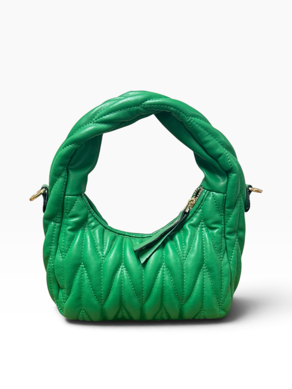 Miu Miu - Wander Matelassé Nappa Green