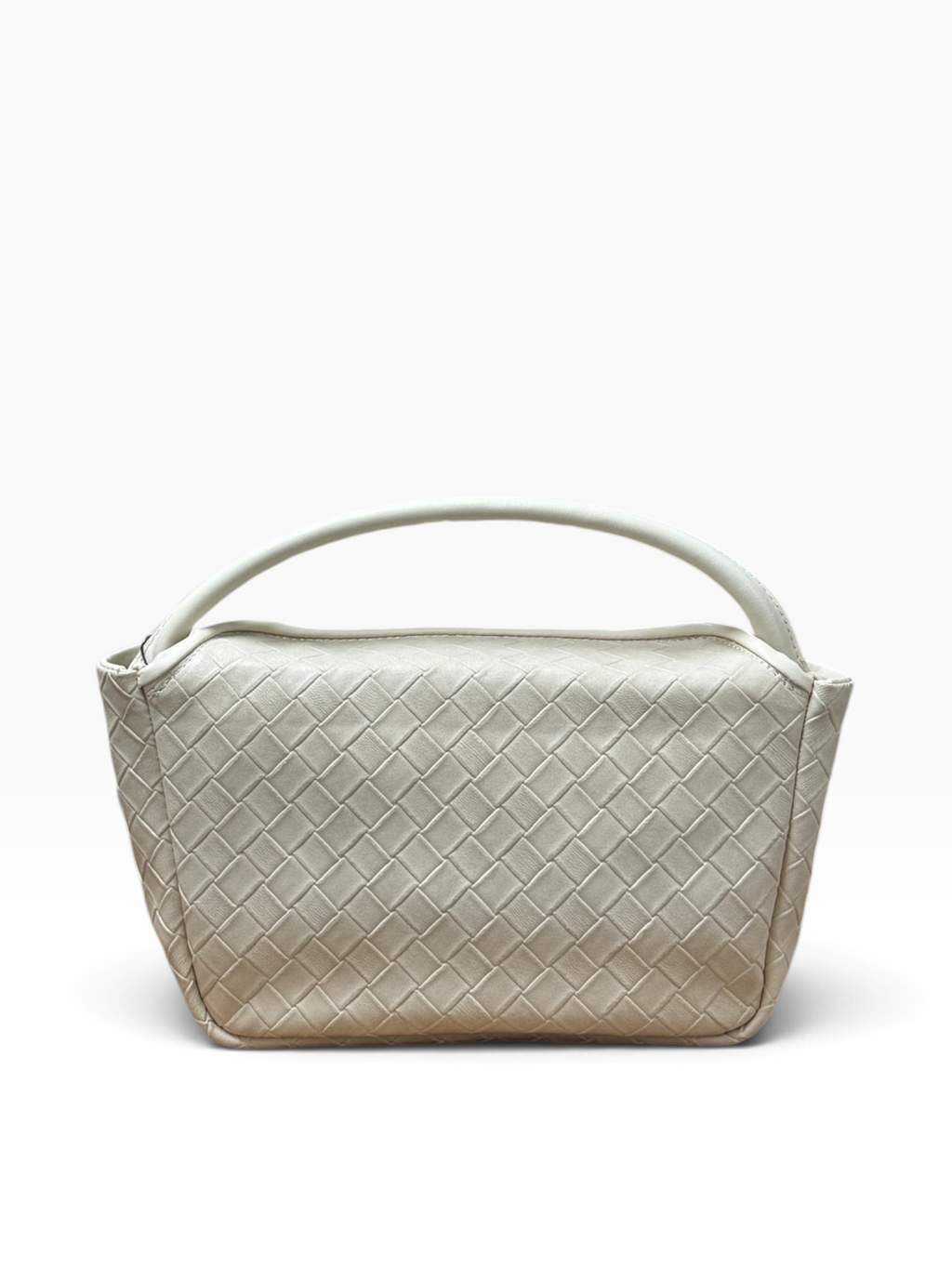 Bottega Veneta - Mini Wallace Cream