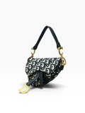 Dior - Small Saddle Dior Oblique Black