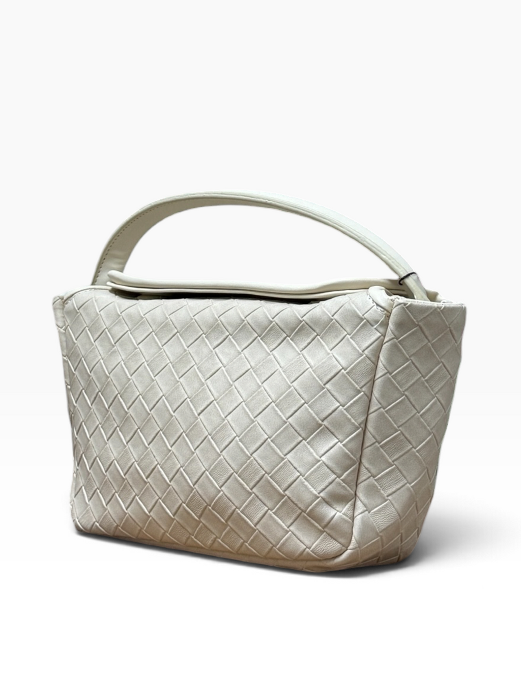 Bottega Veneta - Mini Wallace Cream