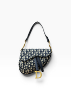 Dior - Saddle Bag Dior Oblique Blue
