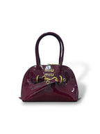 Miu Miu - Aventure Mini Nappa Burgundy