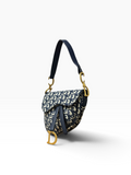 Dior - Saddle Bag Dior Oblique Blue