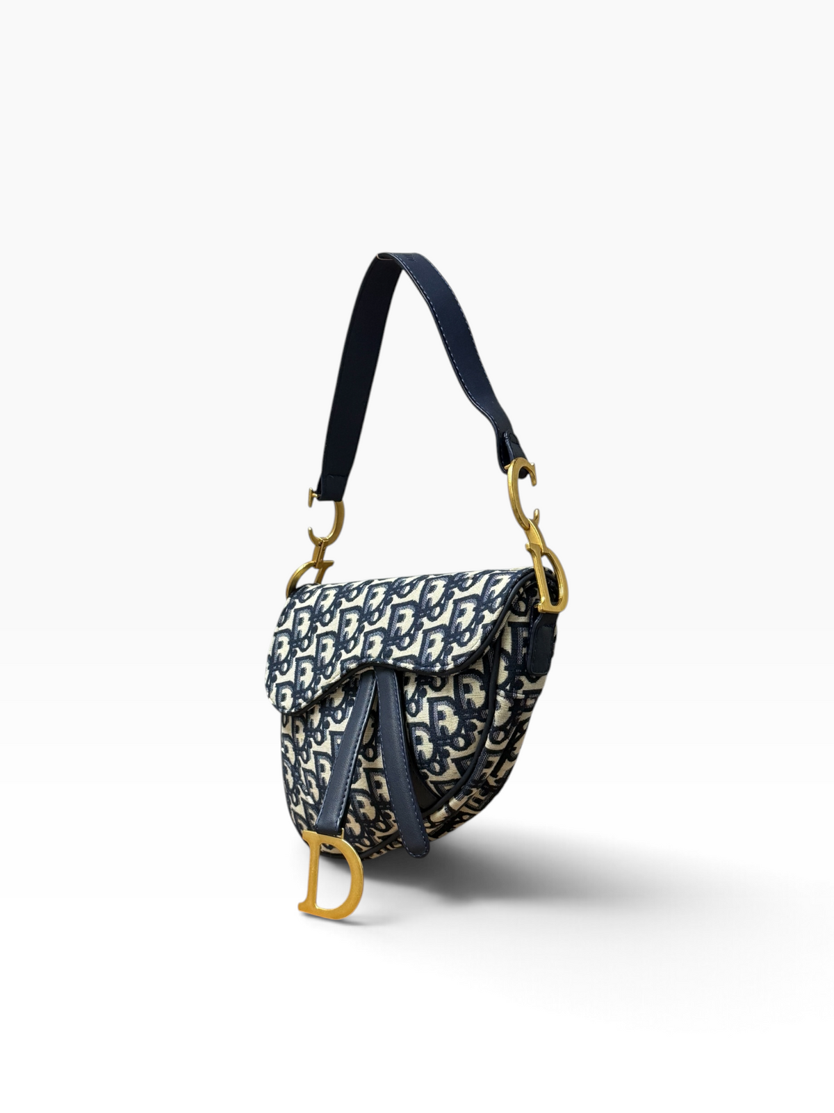 Dior - Saddle Bag Dior Oblique Blue