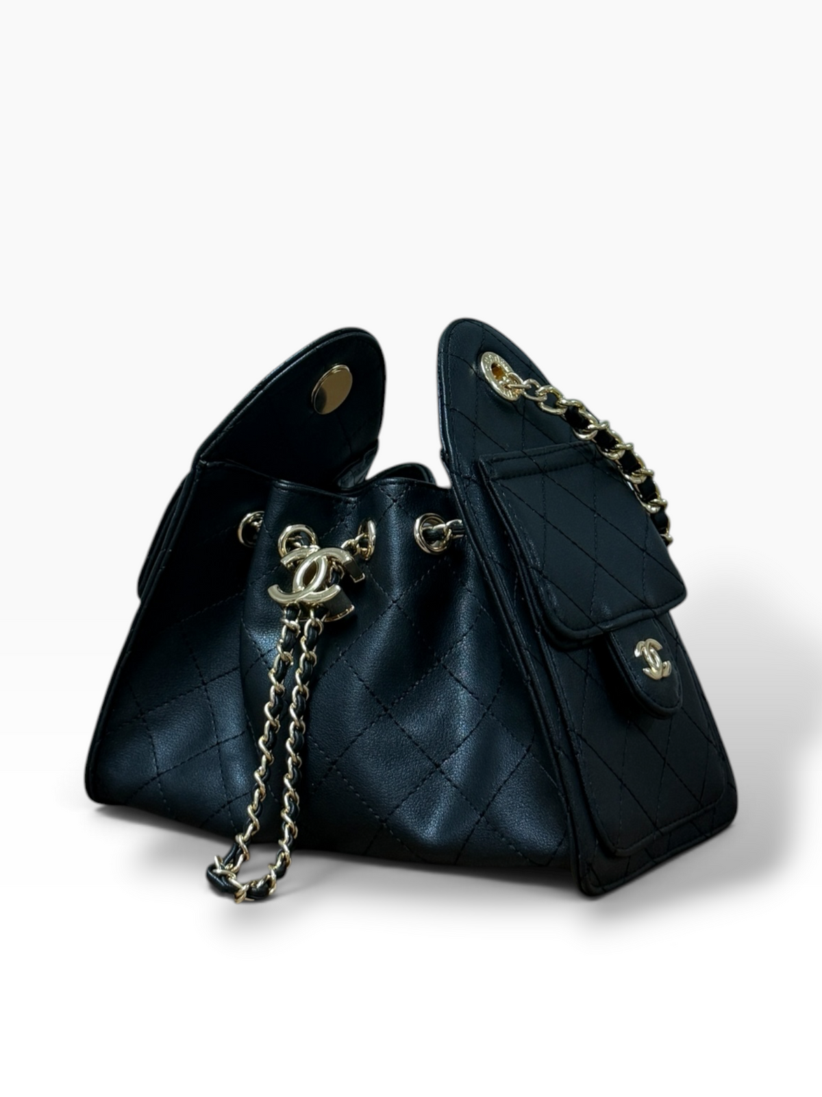 Chanel - Mini 25 Hobo Black