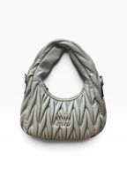 Miu Miu - Wander Matelassé Nappa Cream