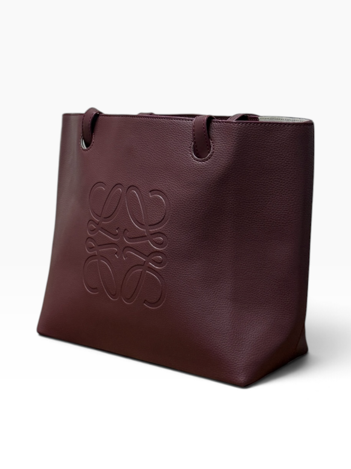 Loewe - Anagram Tote Bag Burgundy