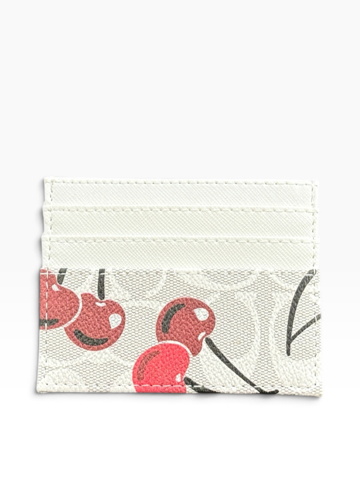 Coach - White Cherry Cardholder