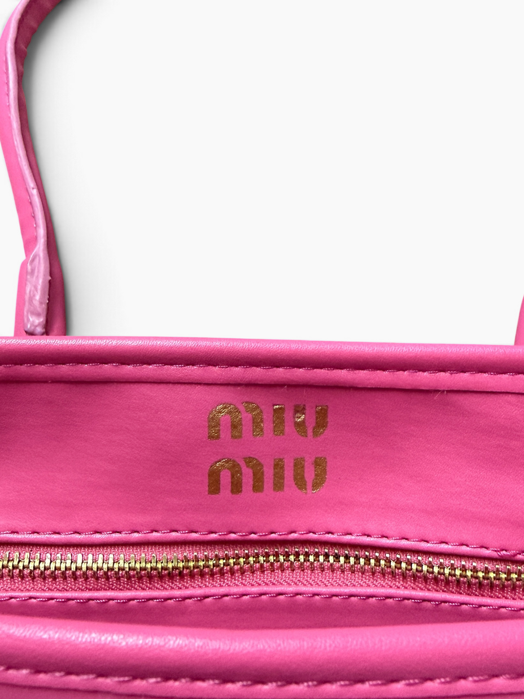 Miu Miu - Aventure Nappa Large Pink