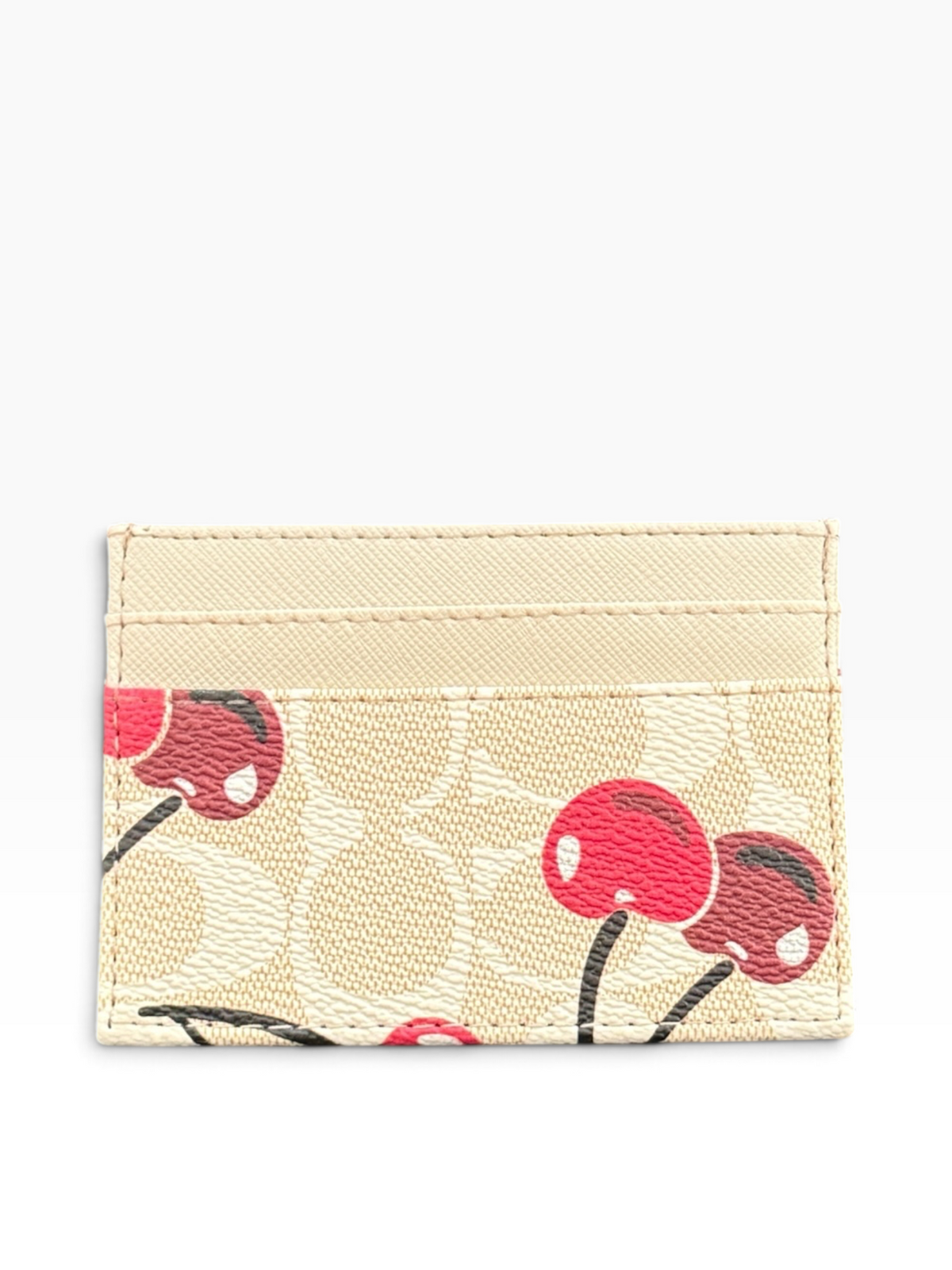Coach - Cream Cherry Cardholder