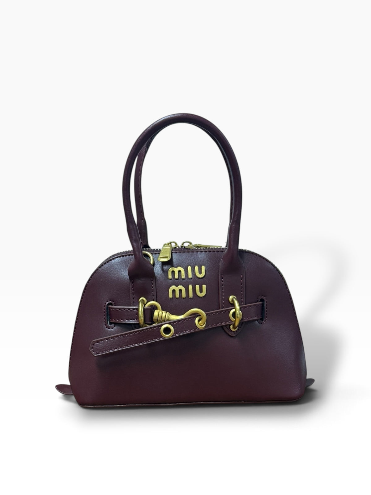 Miu Miu - Aventure Mini Nappa Black