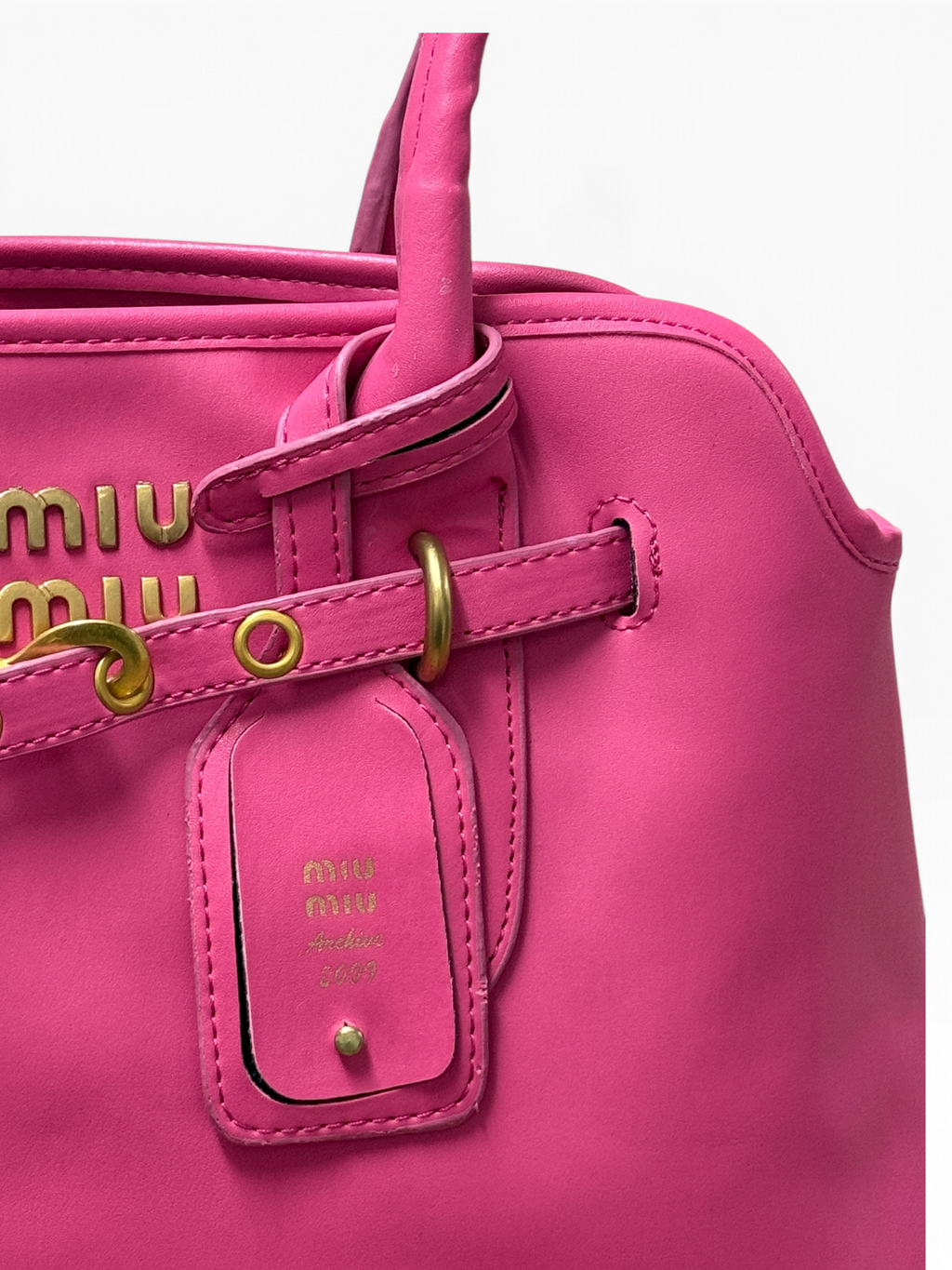 Miu Miu - Aventure Nappa Large Pink