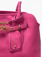 Miu Miu - Aventure Nappa Large Pink