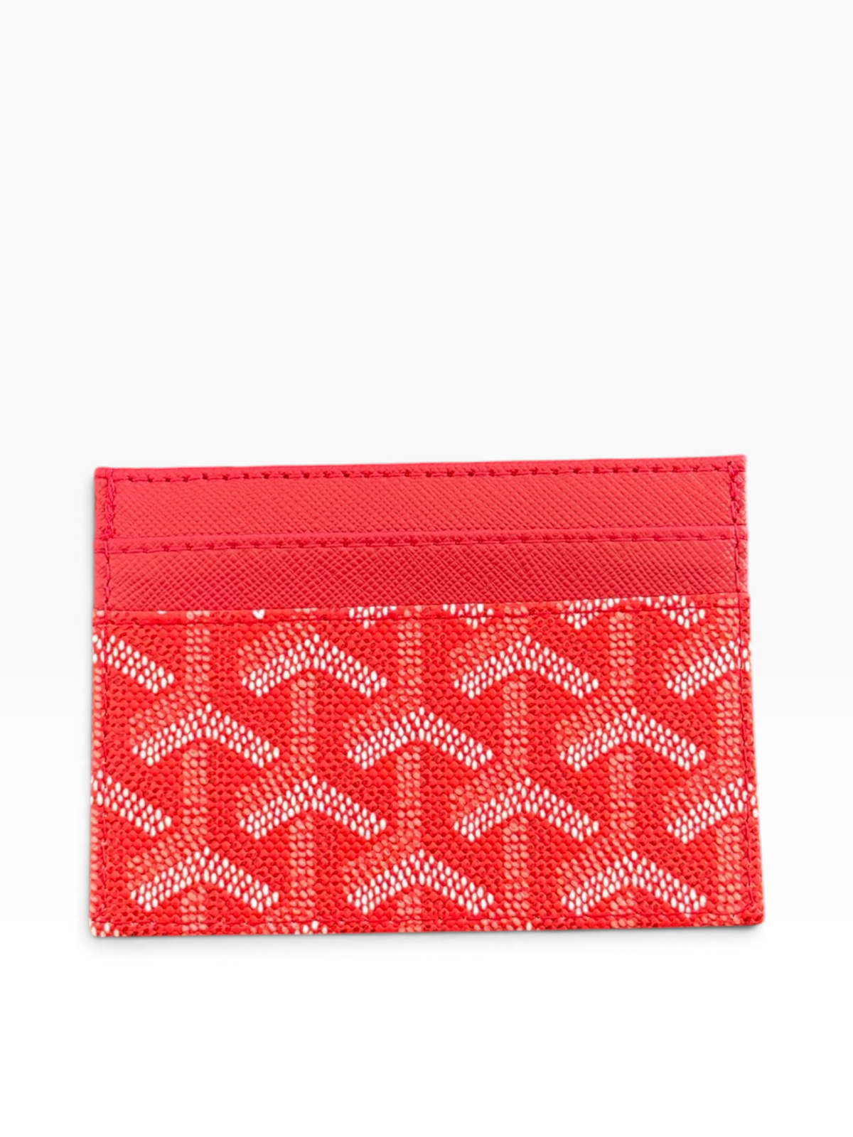 Goyard - Red Cardholder
