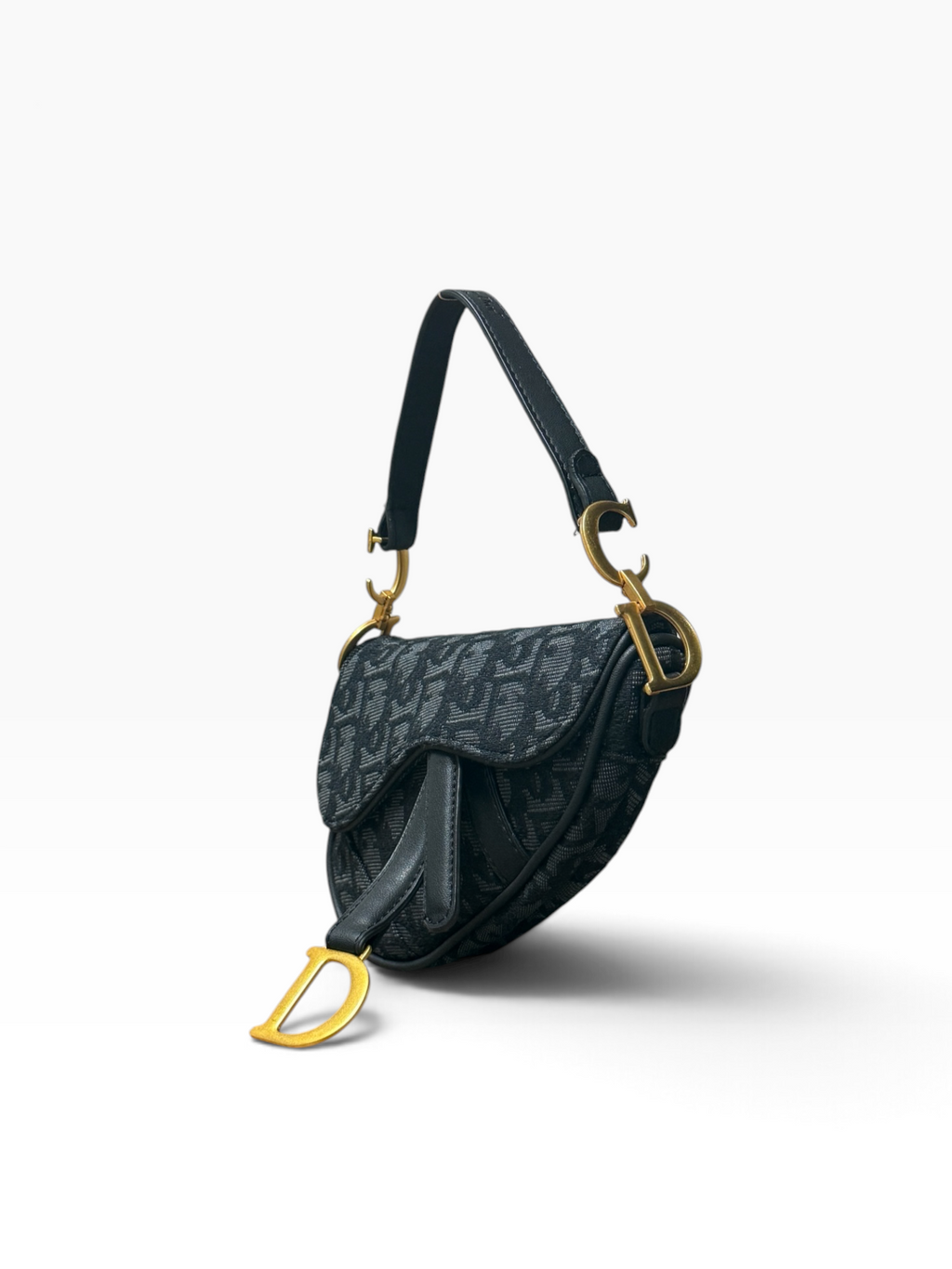 Dior - Small Saddle Bag Black