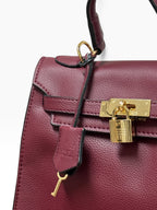 Hermes - Kelly 25 Burgundy