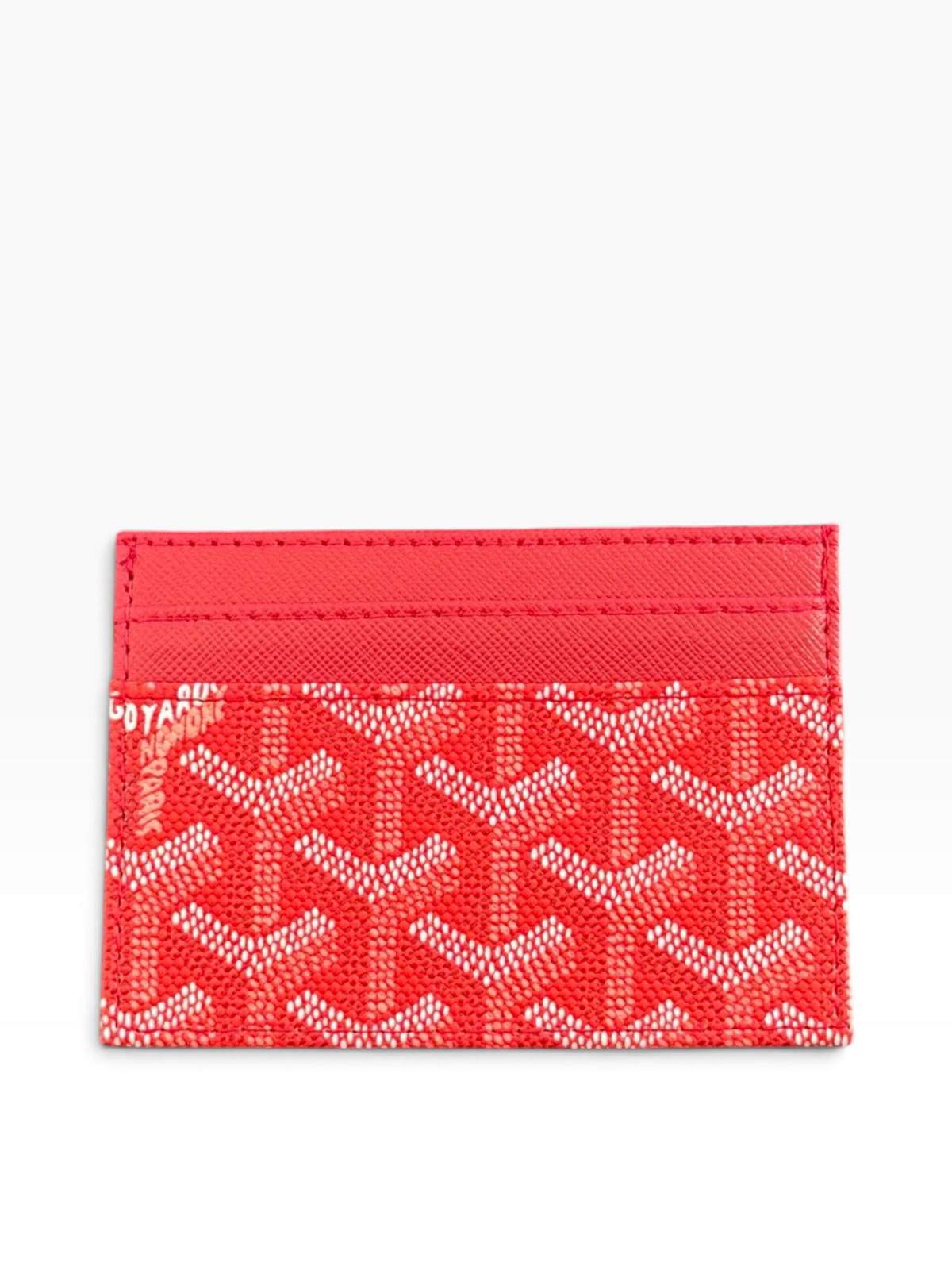 Goyard - Red Cardholder