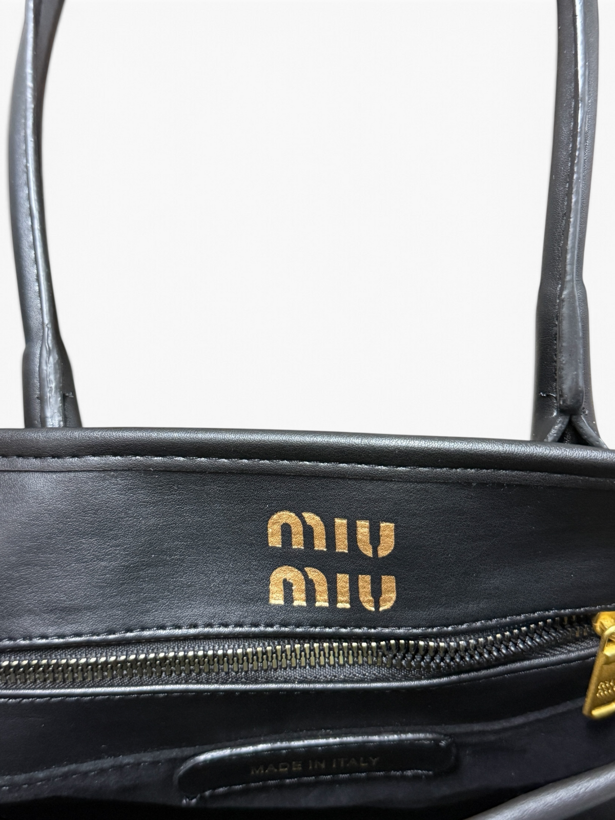 Miu Miu - Aventure Nappa Large Black