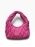 Miu Miu - Wander Matelassé Nappa Fuchsia Pink