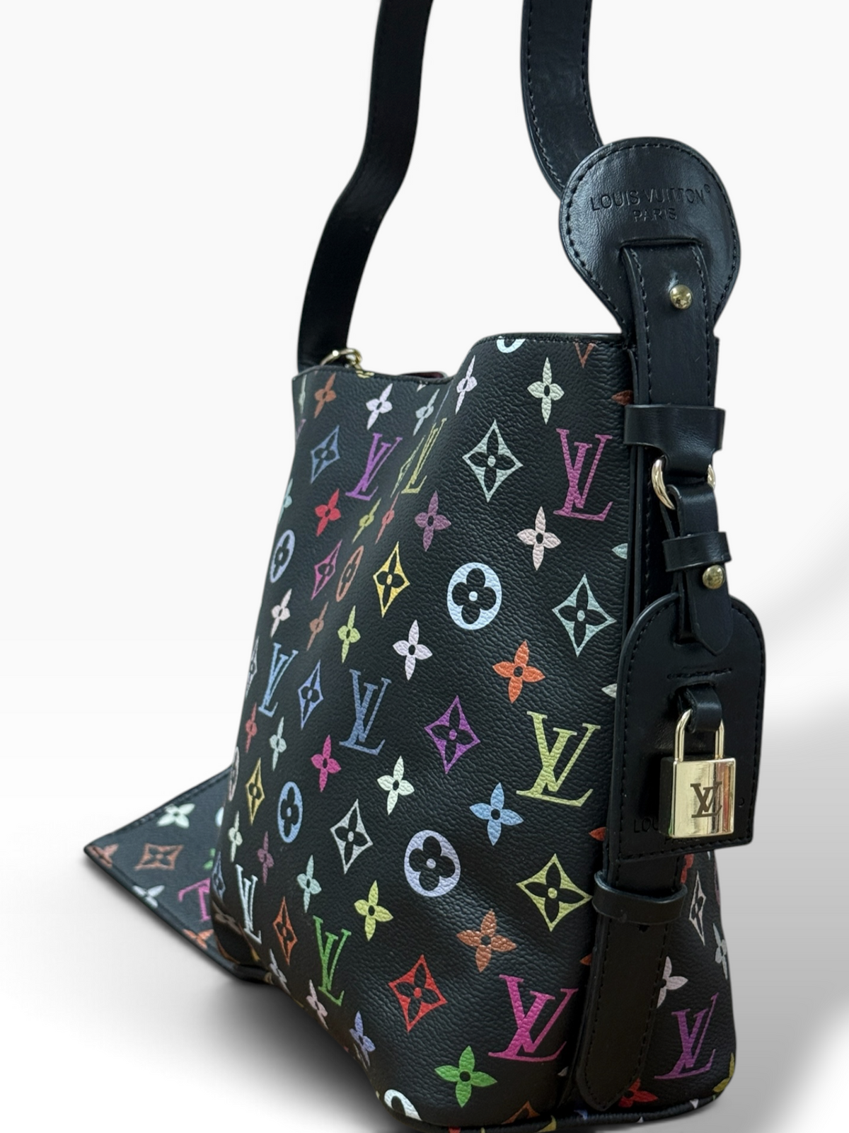 Louis Vuitton - All in MM Black Colorful