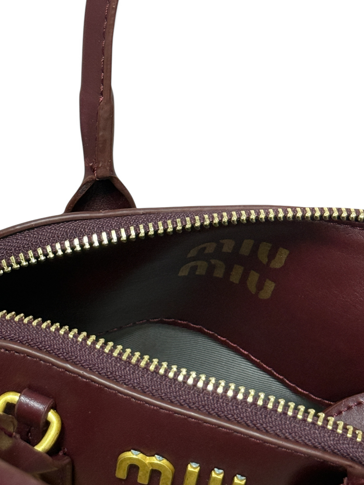 Miu Miu - Aventure Mini Nappa Black
