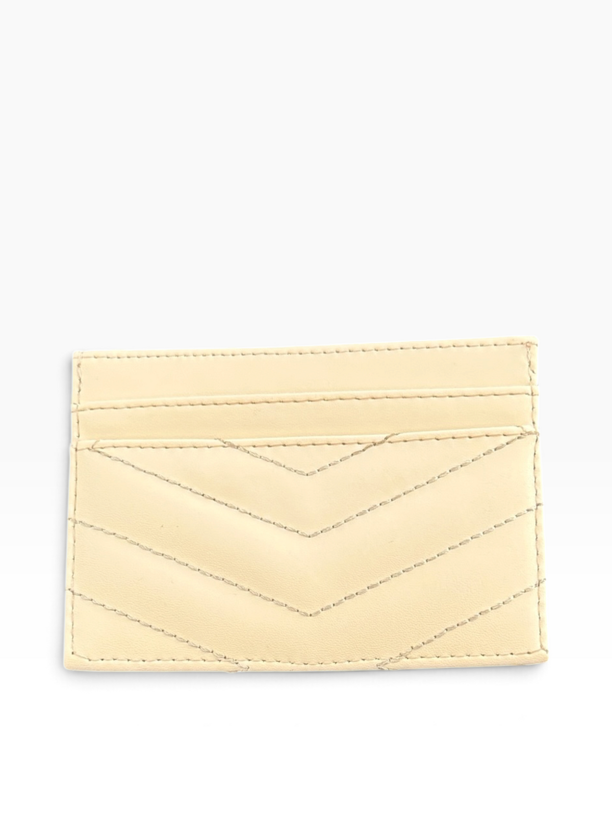 YSL - Cream Cardholder