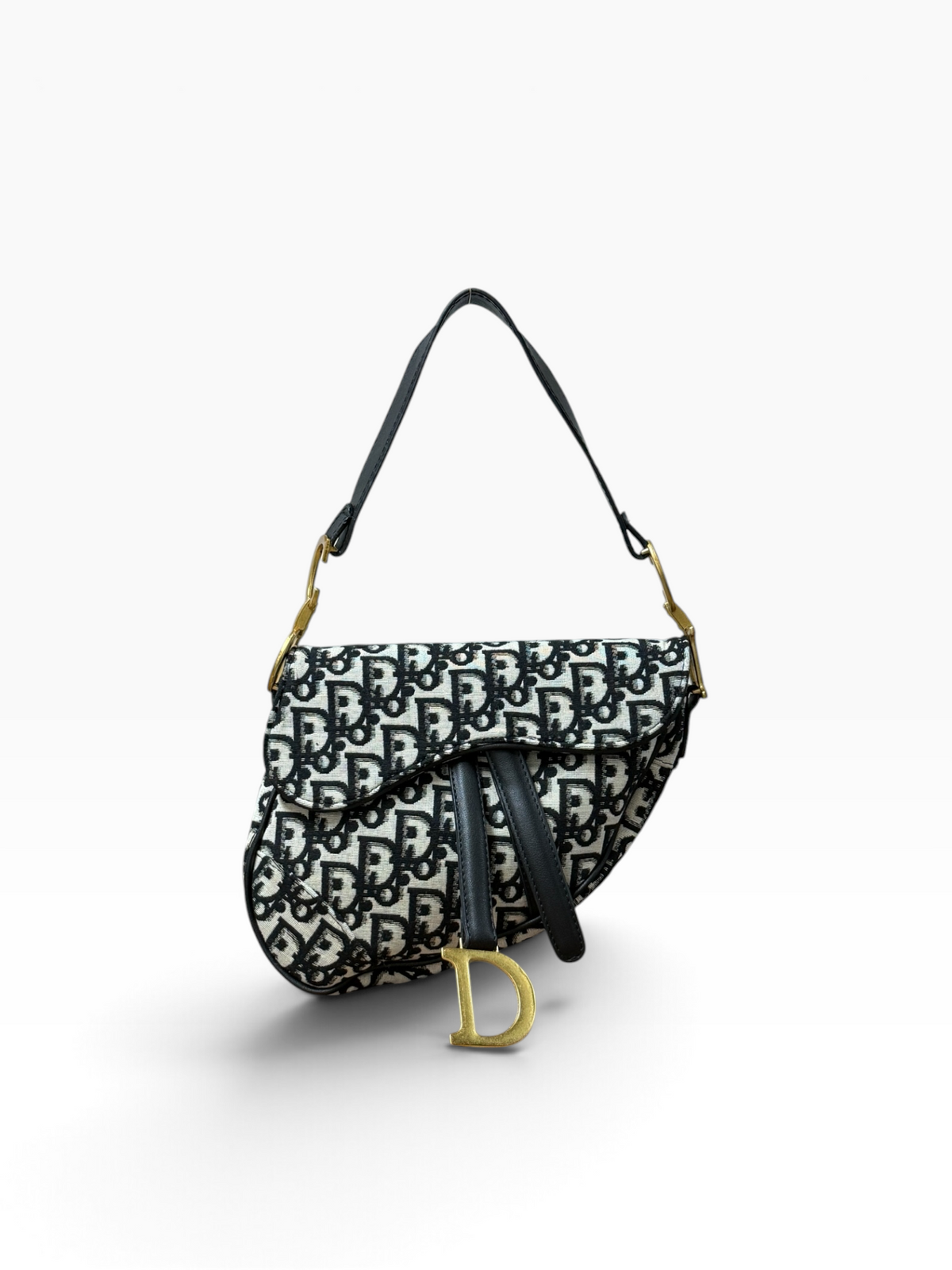 Dior - Saddle Bag Dior Oblique Black