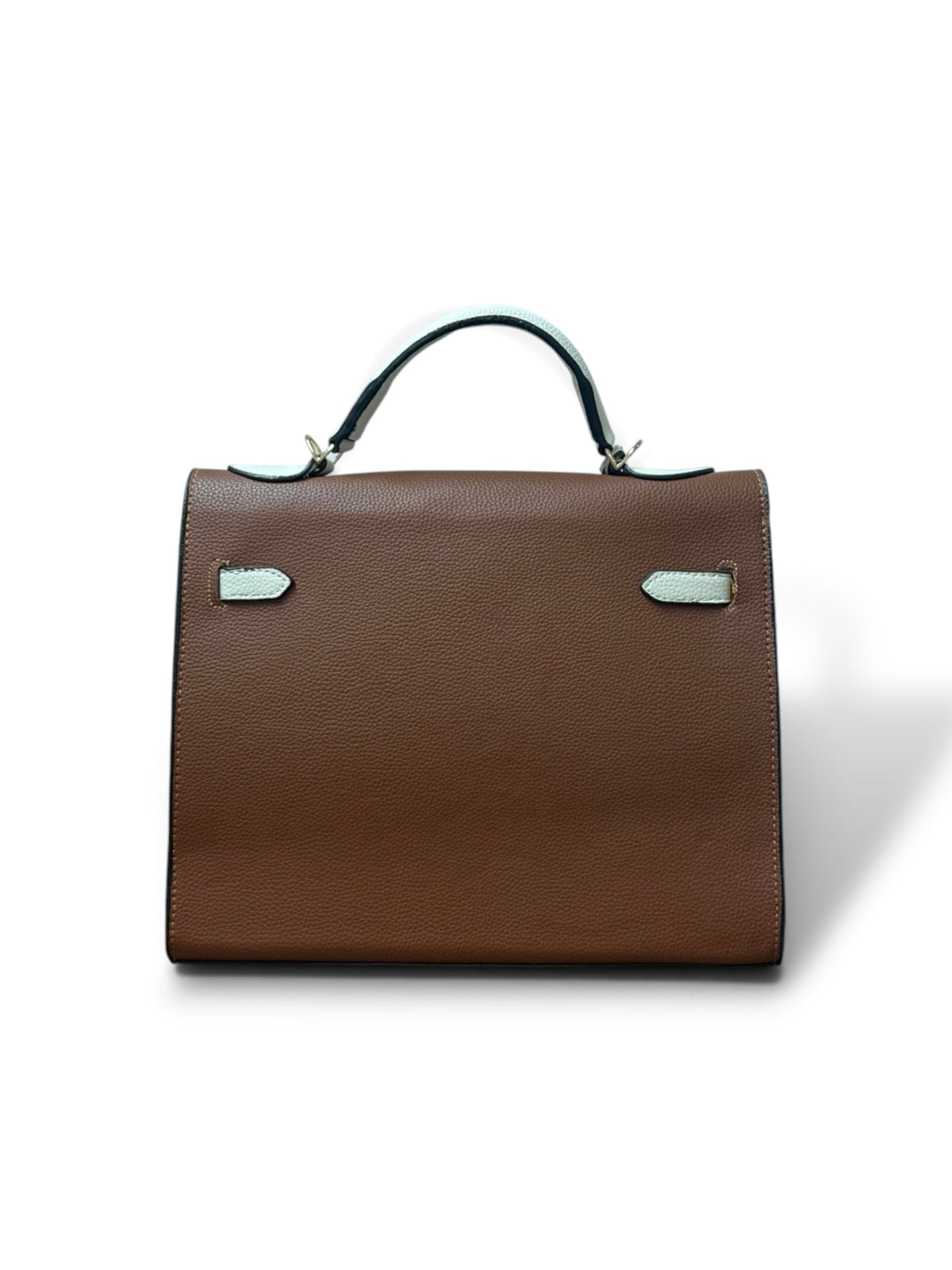 Hermes - Kelly 28 Brown/White