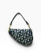 Dior - Small Saddle Dior Oblique Black
